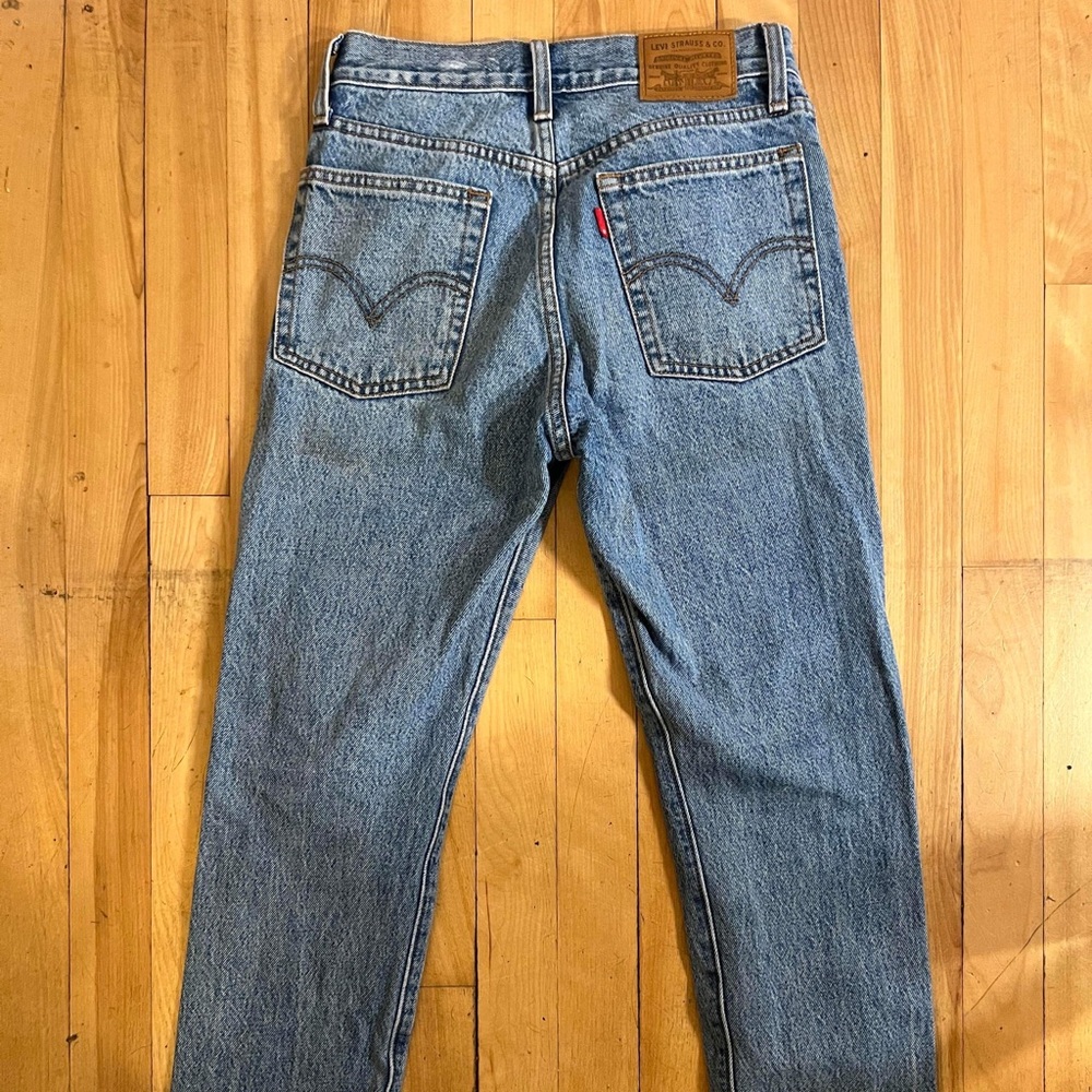 High rise jeans